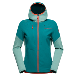 Bunda LA SPORTIVA Session Tech Hoody W everglade/juniper