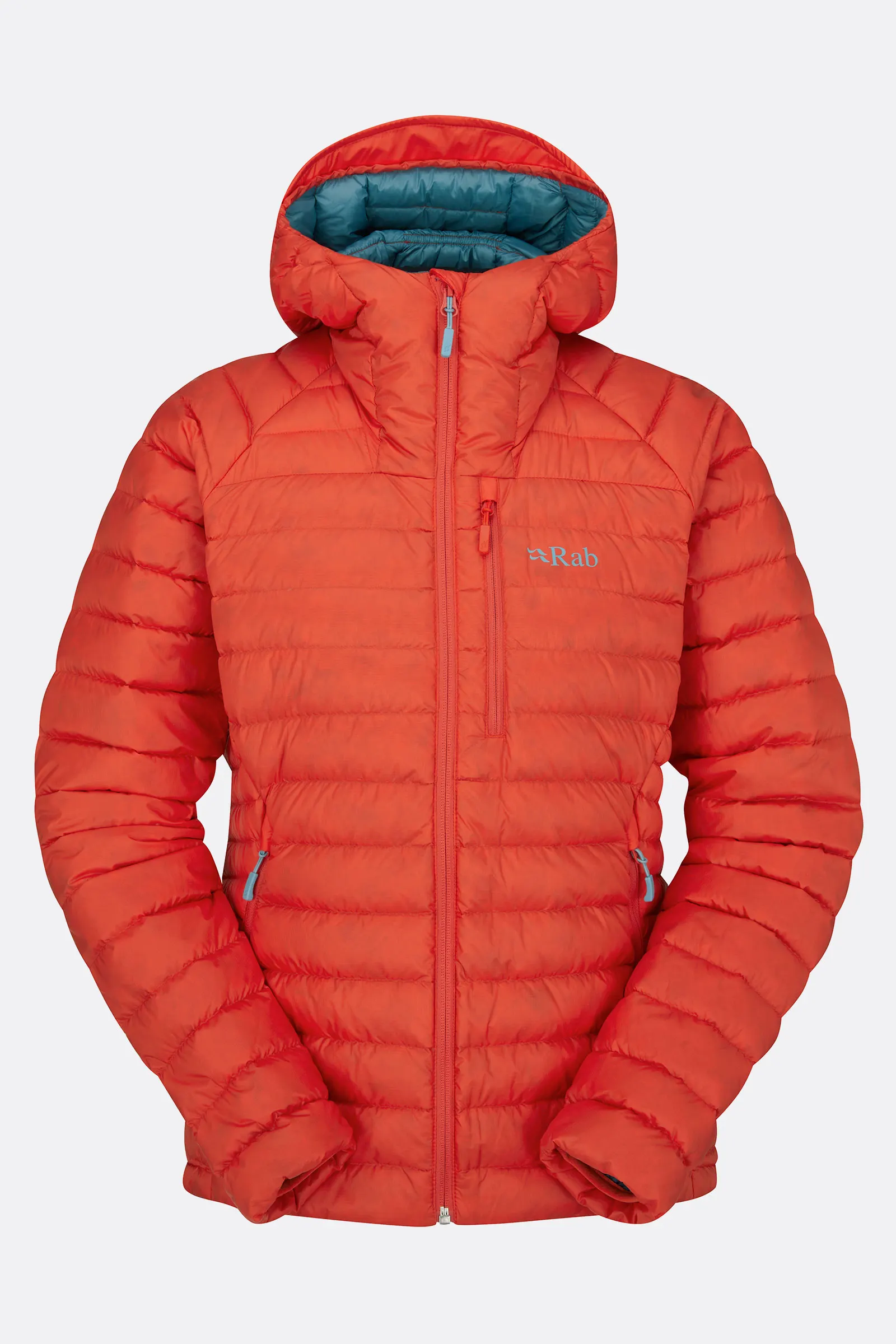 Bunda RAB Microlight Alpine Jacket W red grapefruit