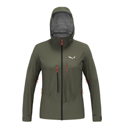 Bunda SALEWA Sella 3L PTX Jacket W dark olive