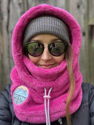 Kukla NANUK Crystal Mountains Aduld raspberry hood big