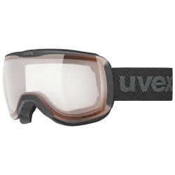 Okuliare UVEX Downhill 2100 V black matt/red clear