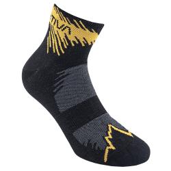 Ponoky LA SPORTIVA Fast Run Socks black/yellow