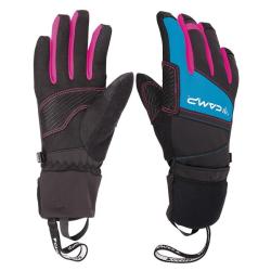 Rukavice CAMP G Comp Warm W black/light blue/fuchsia